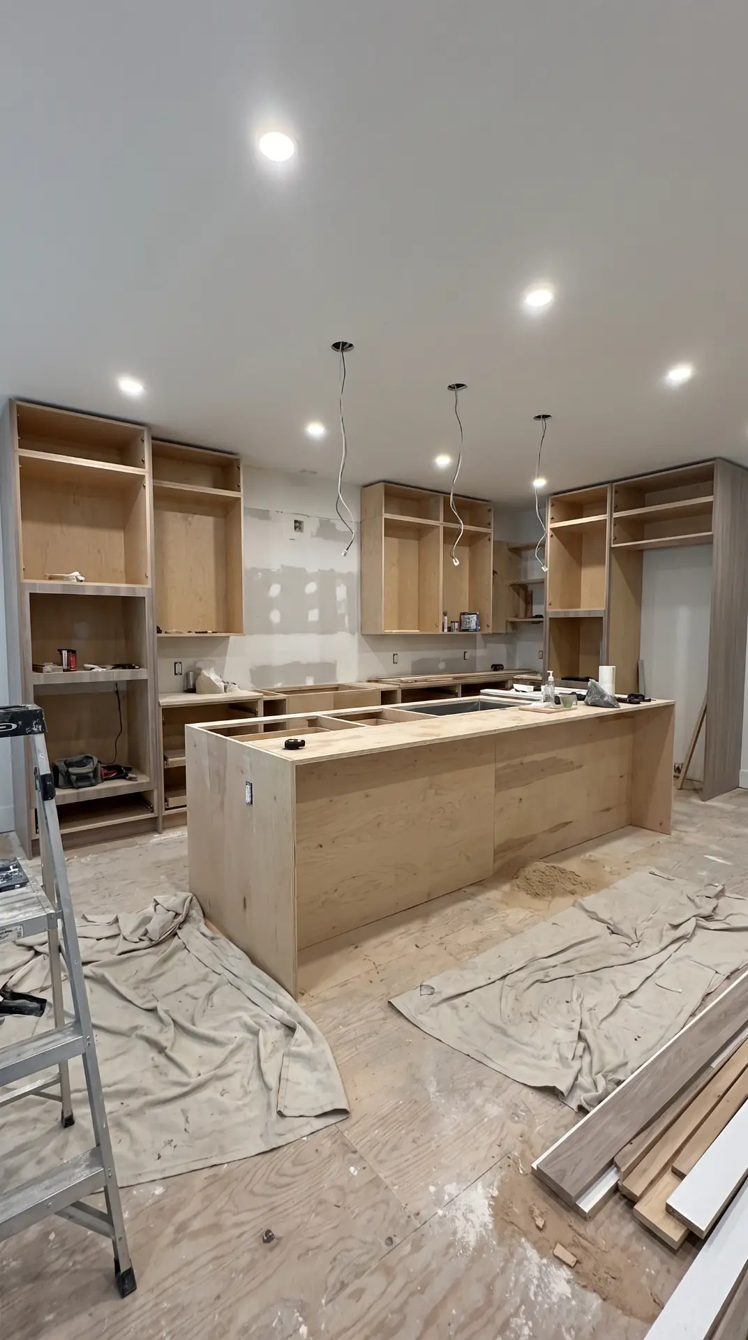 Modern Oak Kitchen — before